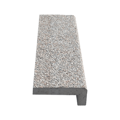 copertina per muri a forma di L da 25 cm - icem