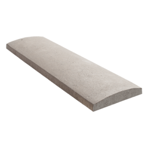 copertina muro bombata cemento liscio