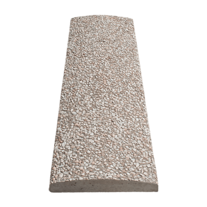 copertina muro bombata ghiaia
