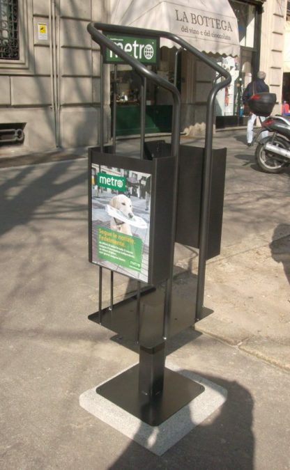 dispenser giornali icem