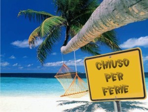 chiusura estiva